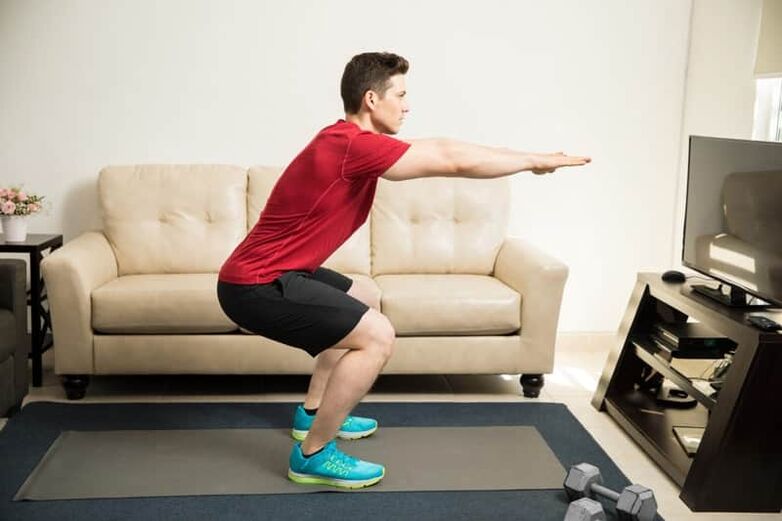 Squats για βελτίωση της ισχύος